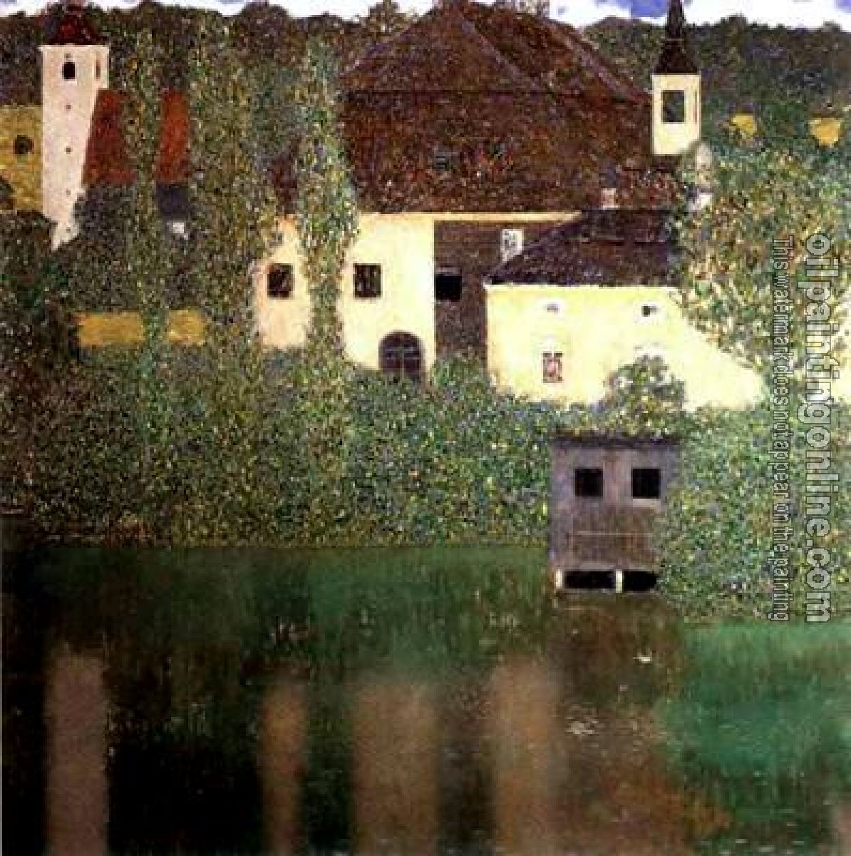 Klimt, Gustav - Schloss Kammer on the Attersee I